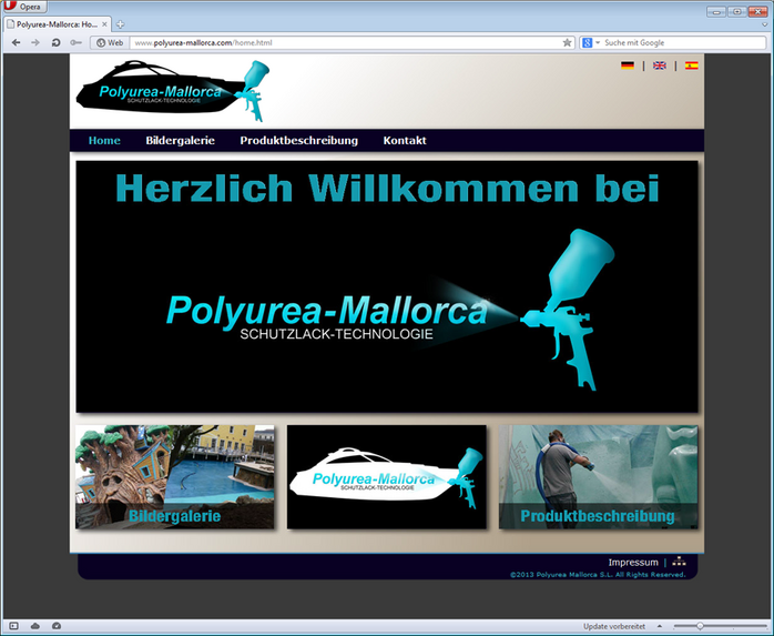 Website Polyurea Mallorca